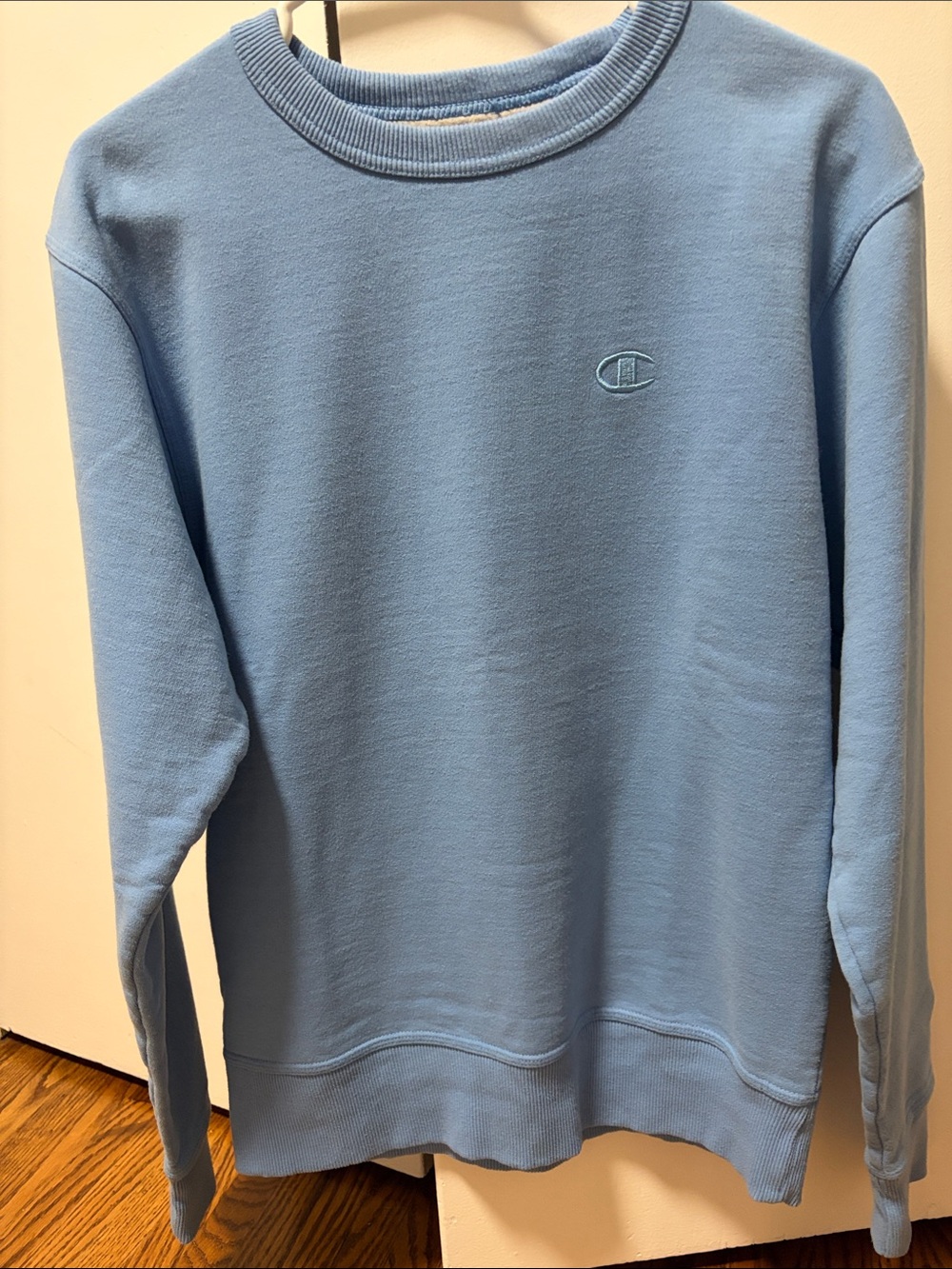 Champion Light Blue Crewneck Sweatshirt